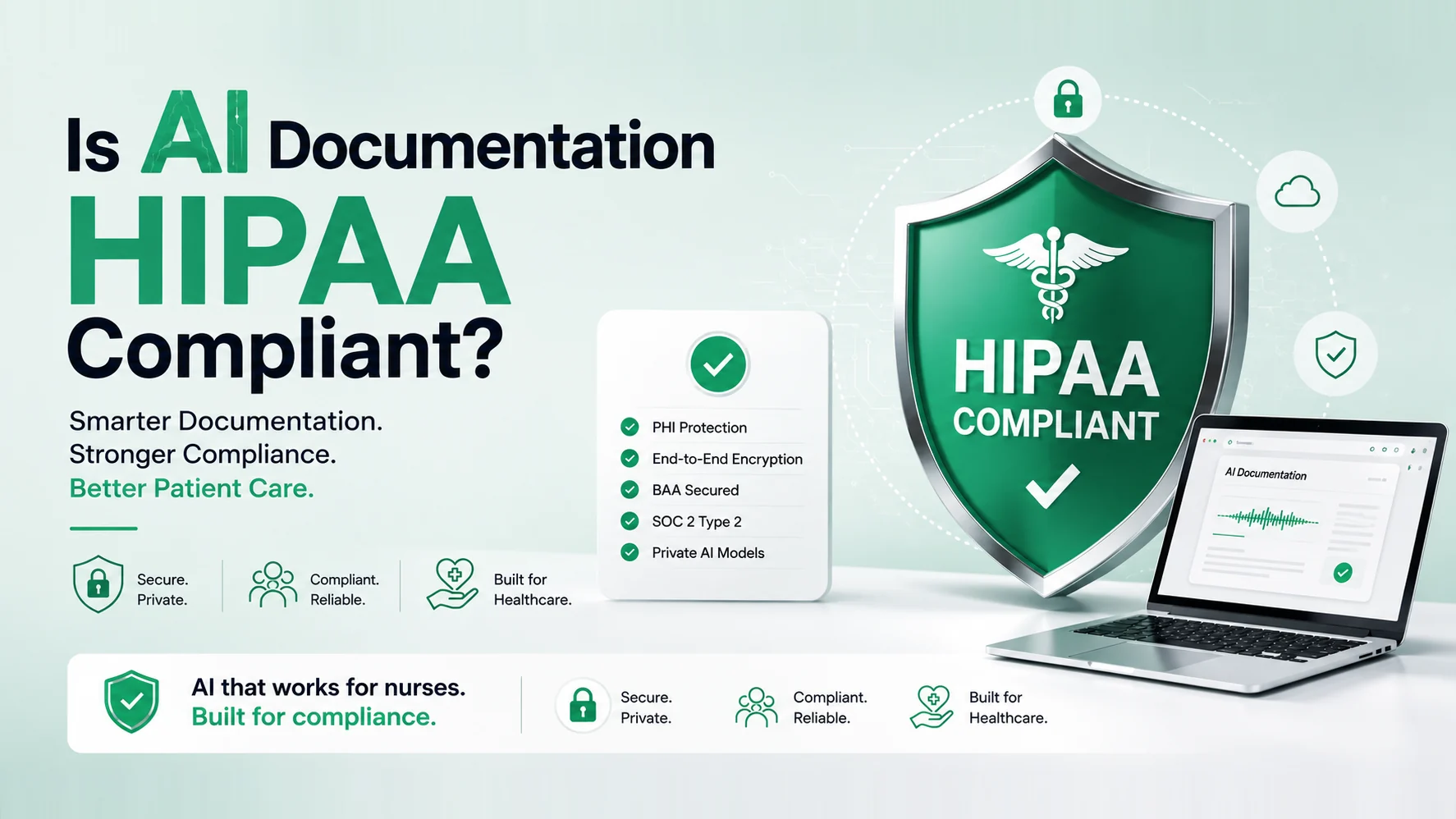Is AI Documentation HIPAA Compliant?