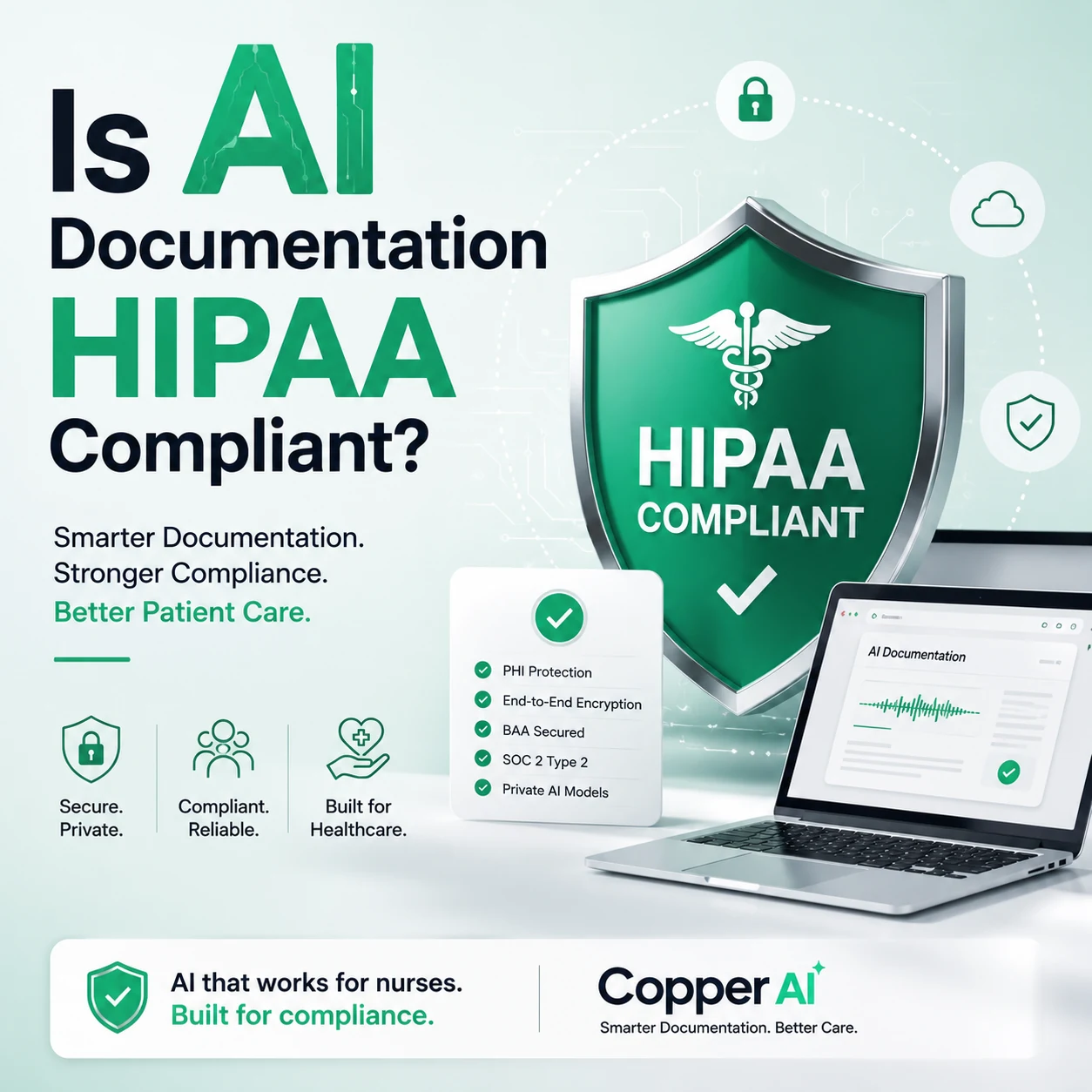 Is AI Documentation HIPAA Compliant?