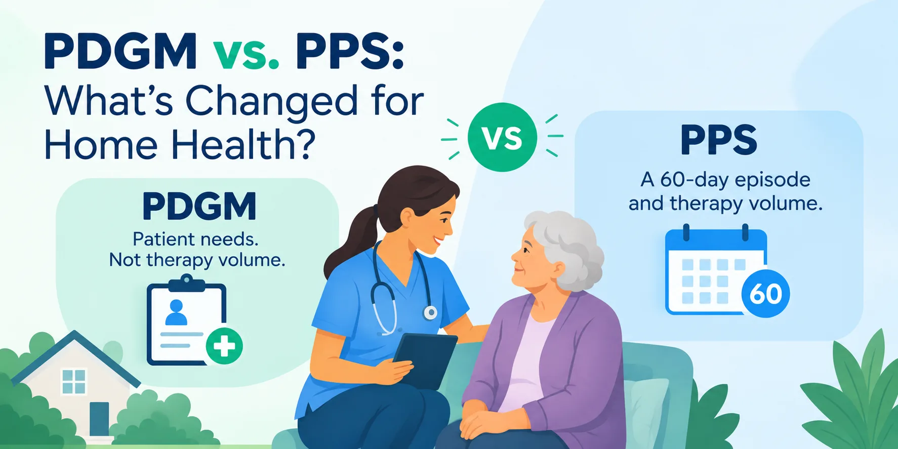 PDGM vs. PPS: What's Changed for Home Health?