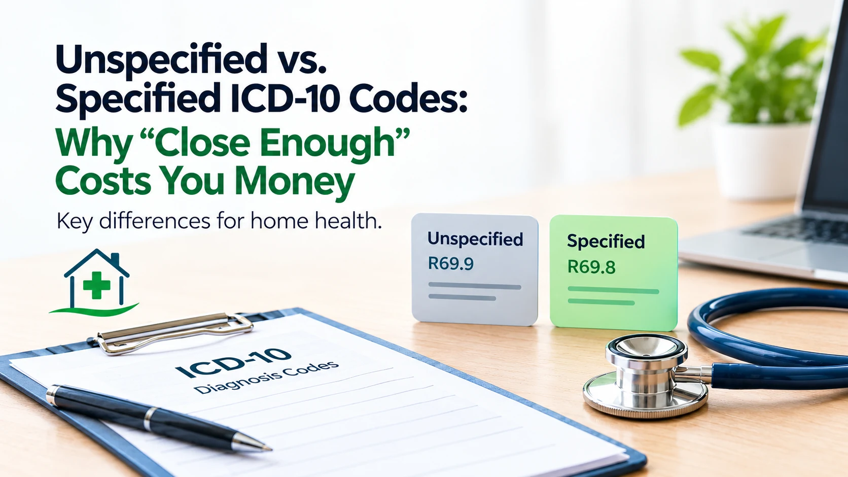 Unspecified vs. Specified ICD-10 Codes: Key Differences for Home Health Unspecified vs. Specified ICD-10 Codes: Key Differences for Home Health