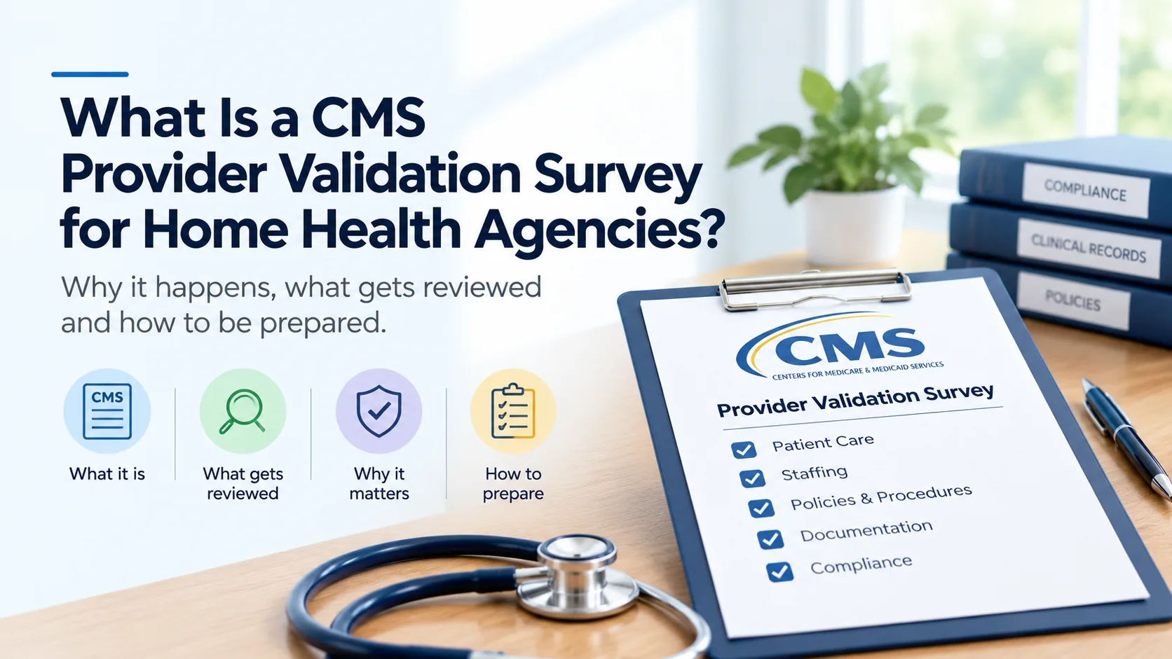 What Is a CMS Provider Validation Survey for Home Health Agencies?