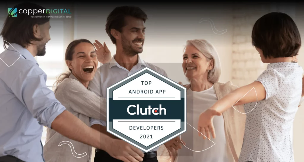 Clutch Top android app developers Award