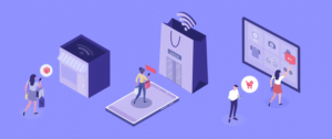 Online retail with help of Beacons technology