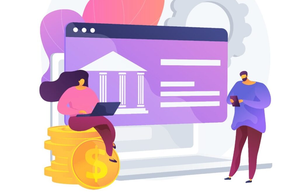 Using Web & mobile banking apps