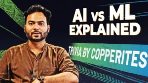 AI vs ML YouTube video thumbnail